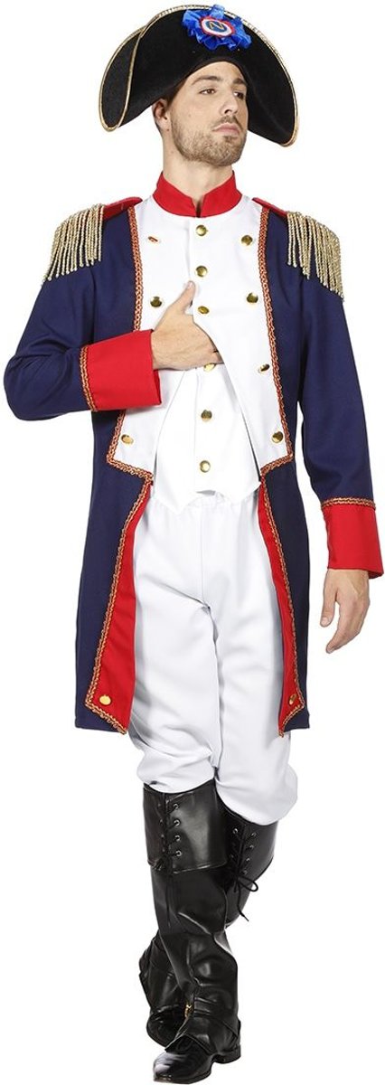 Middeleeuwse & Renaissance Strijders Kostuum | Napoleon De Kleine Generaal | Man | Maat 54 | Carnaval kostuum | Verkleedkleding